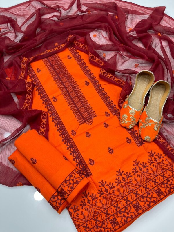 Lawn 3 Pc Dress