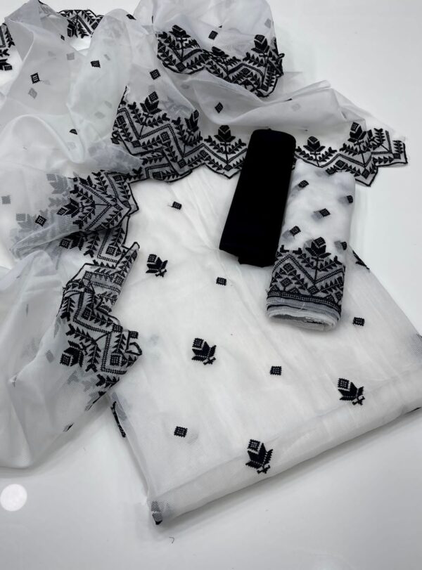 Khaddi Net 3 Pc Dress